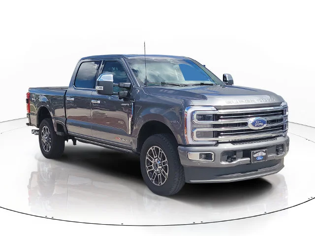 New 2026 Gray Metallic Ford Platinum image 3