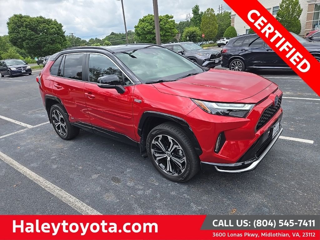Certified Used 2024 Red Toyota XSE image 1