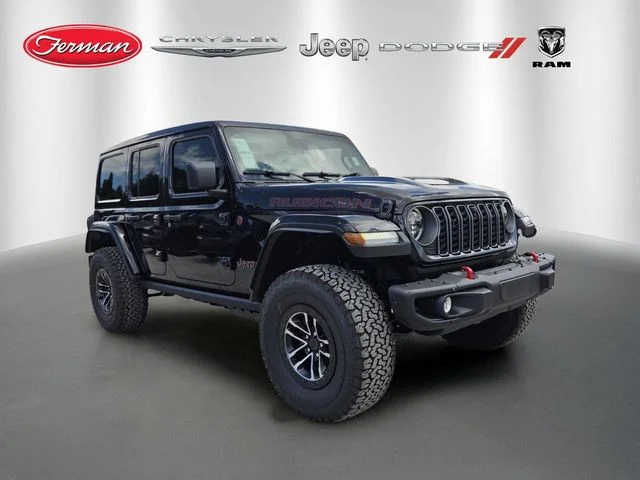 New 2026 Black Clear-Coat Exterior Paint Jeep Rubicon X image 1