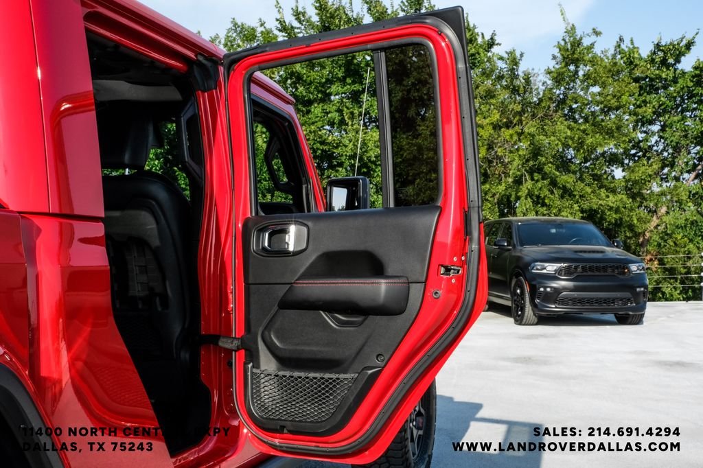 Used 2020 Red Clearcoat Jeep Rubicon image 46