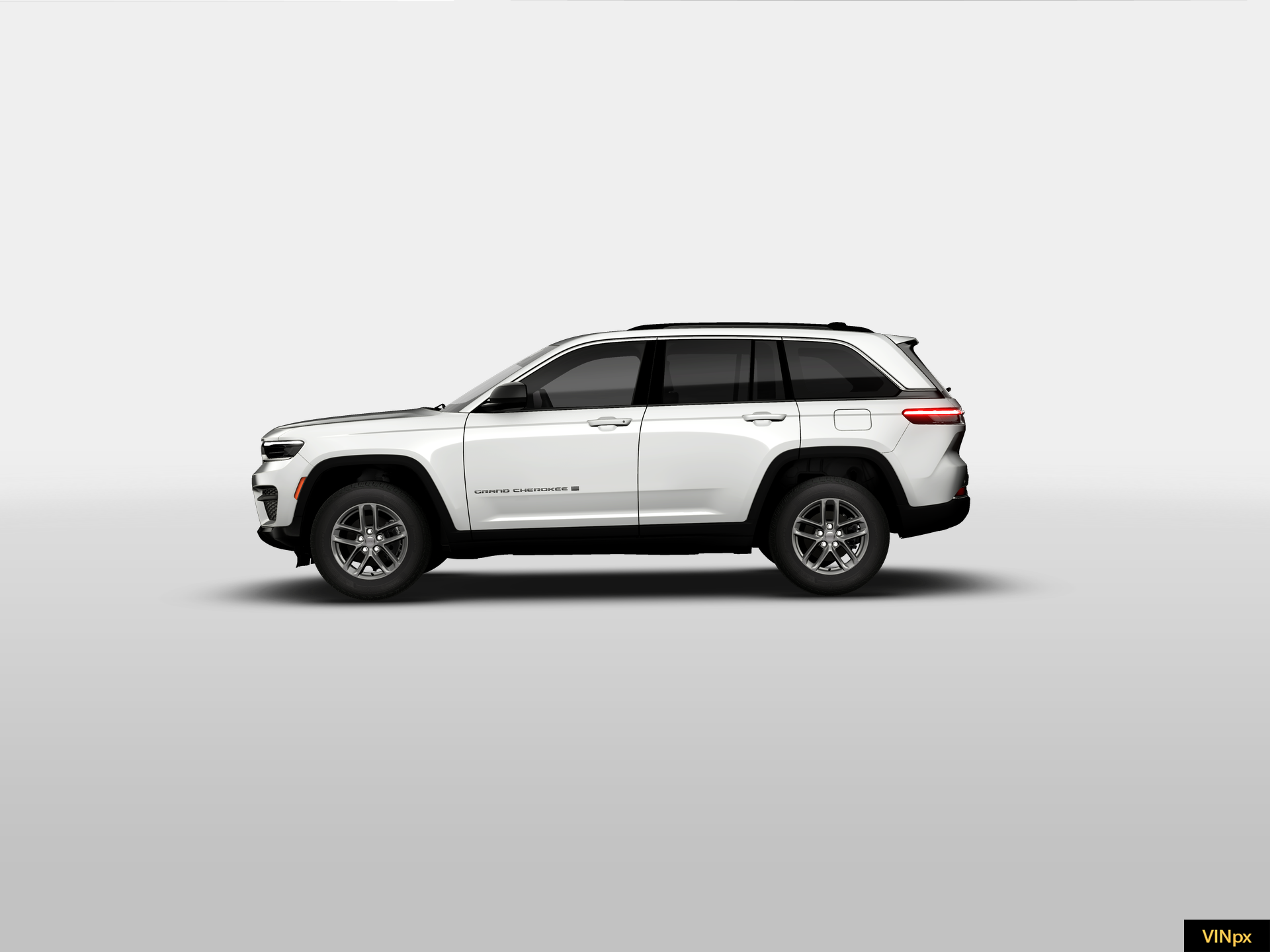 New 2026 Bright White Clear-Coat Exterior Paint Jeep Laredo image 3
