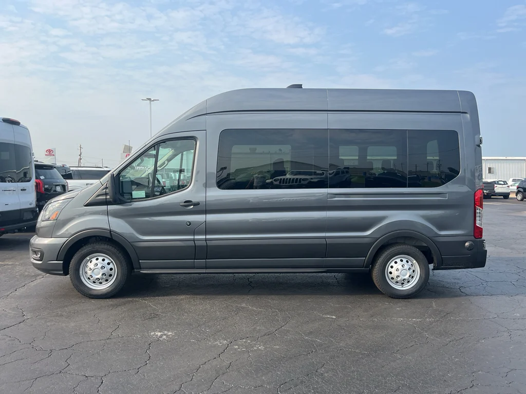 New 2026 Carbonized Gray Metallic Ford Passenger Van XL image 8
