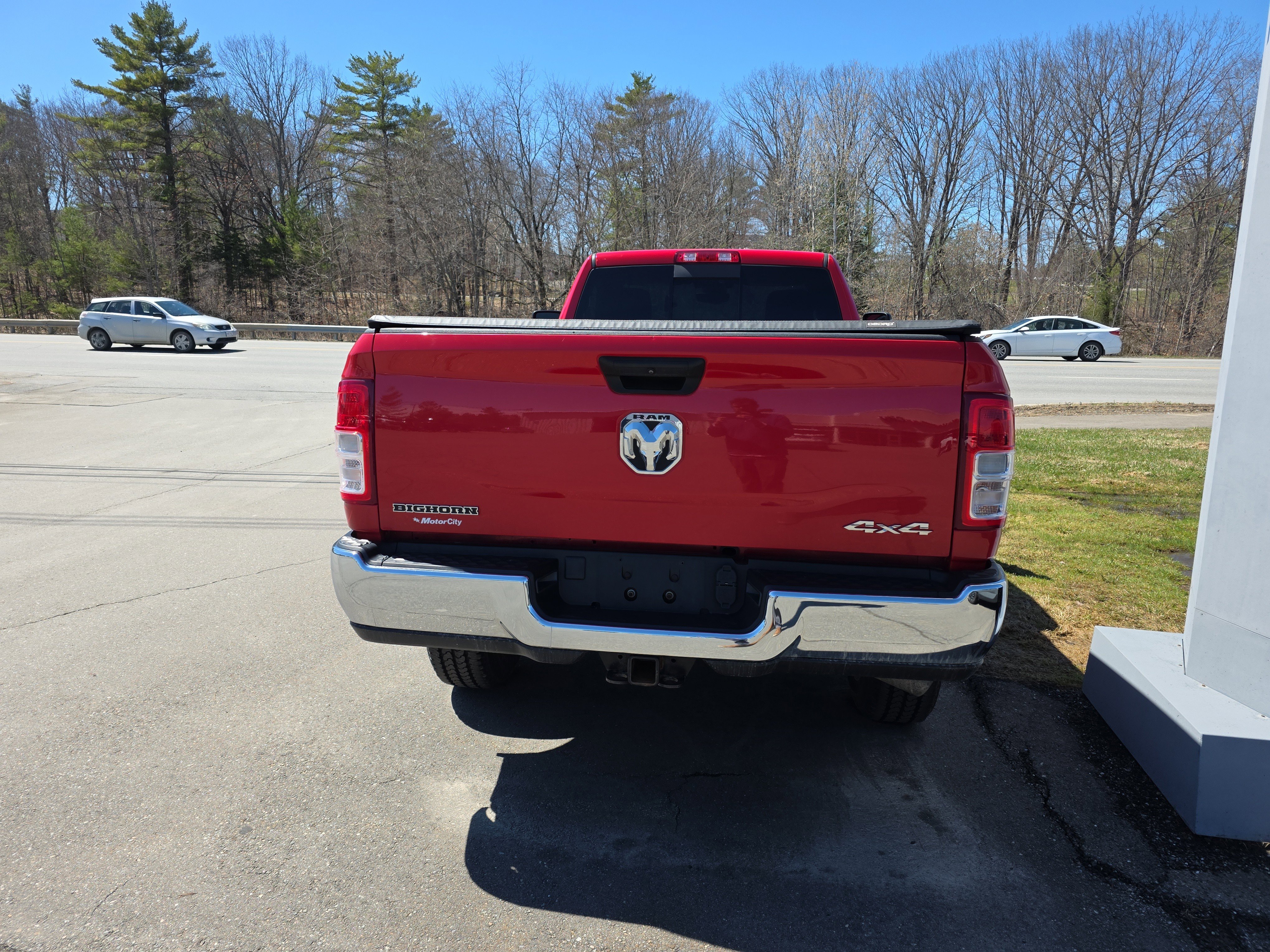 Used 2023 Flame Red Clearcoat Ram Big Horn image 4