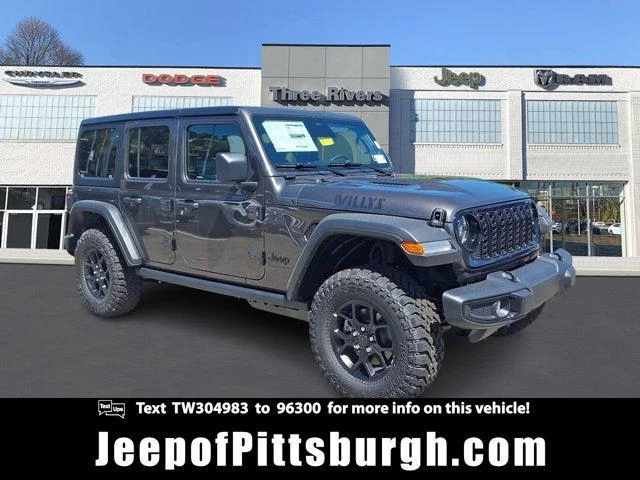 New 2026 Granite Crystal Metallic Clear-Coat Exterior Paint Jeep Willys image 1
