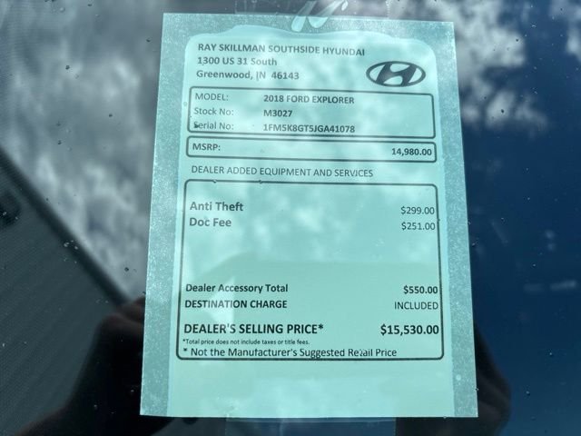 Used 2018 Black Ford Sport image 2