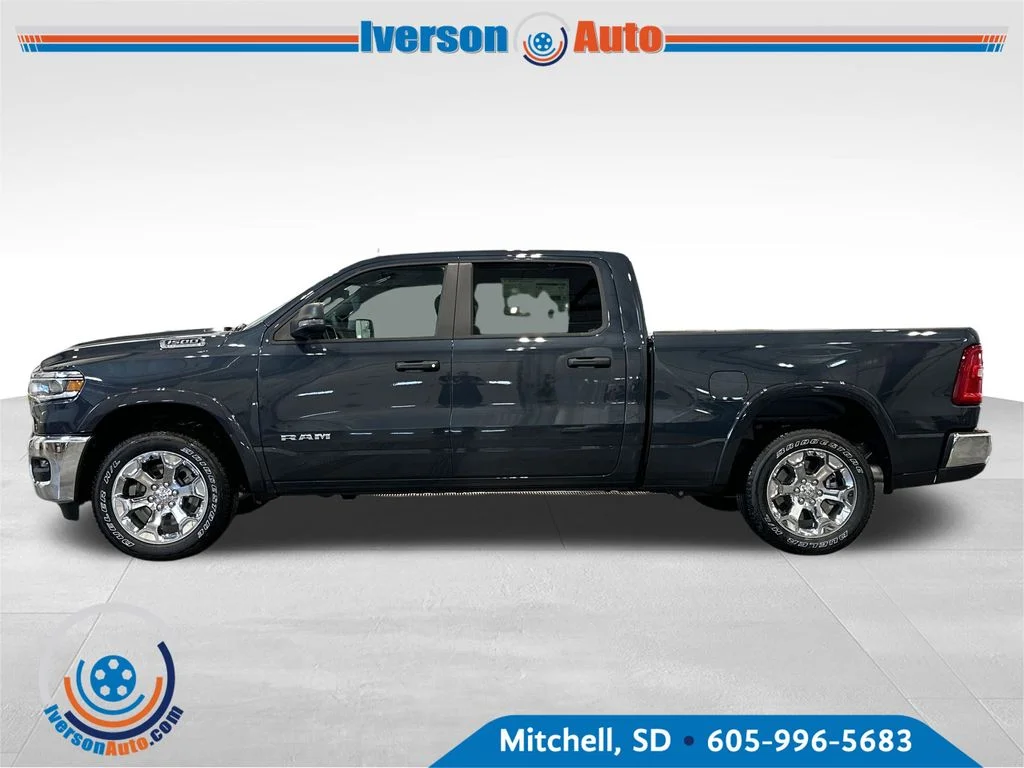 New 2026 Forged Blue Metallic Exterior Paint RAM Big Horn/Lone Star image 4