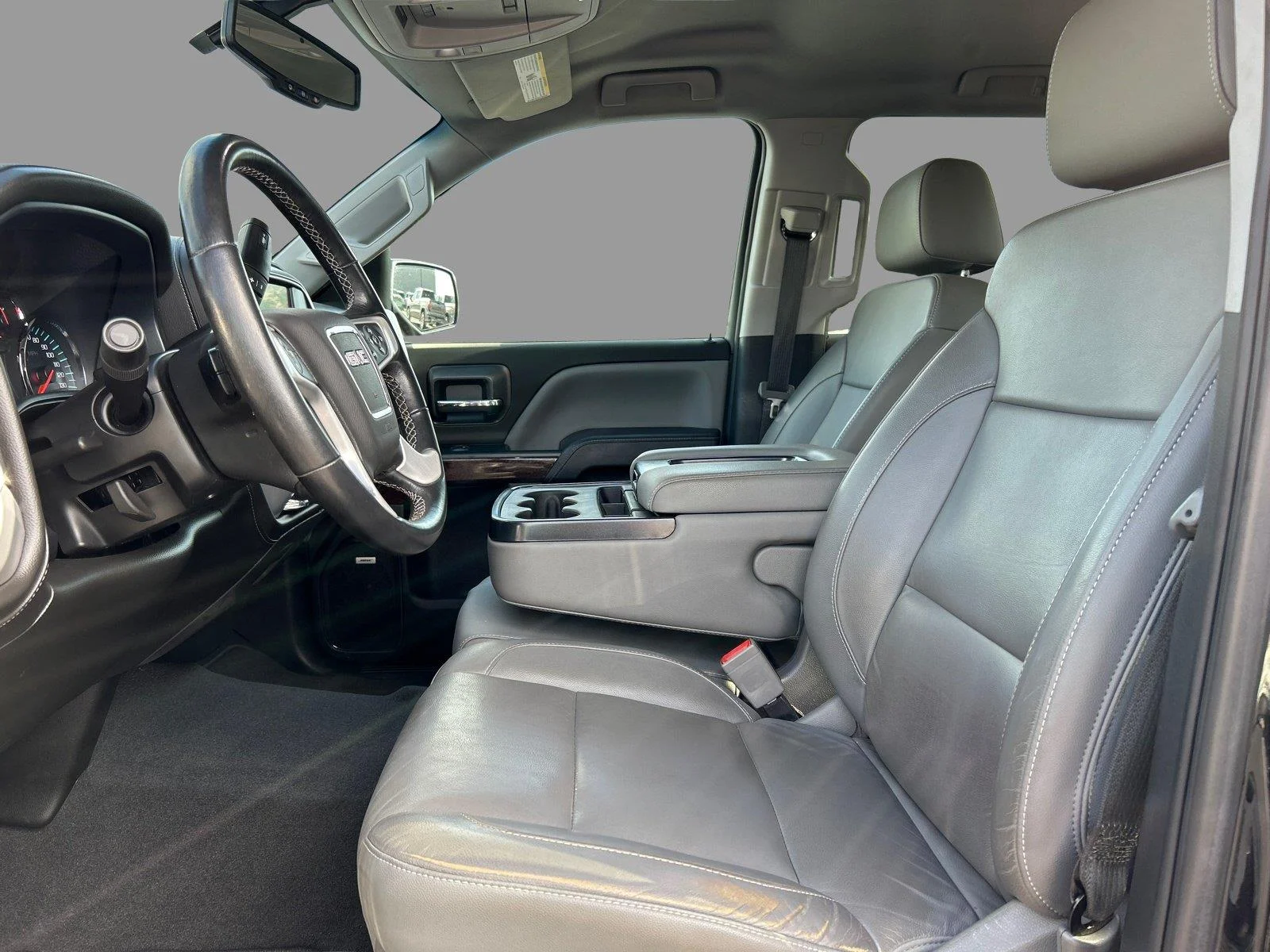 Used 2018 ONYX BLACK GMC SLT image 14