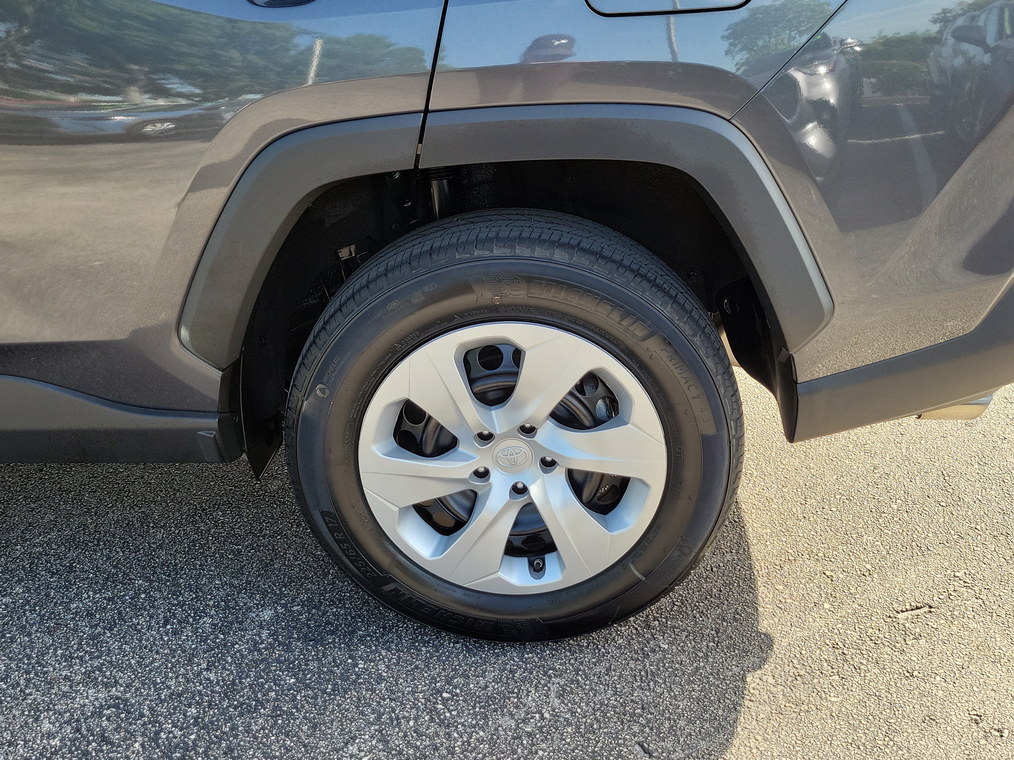 Used 2024 Magnetic Gray Metallic Toyota LE image 9