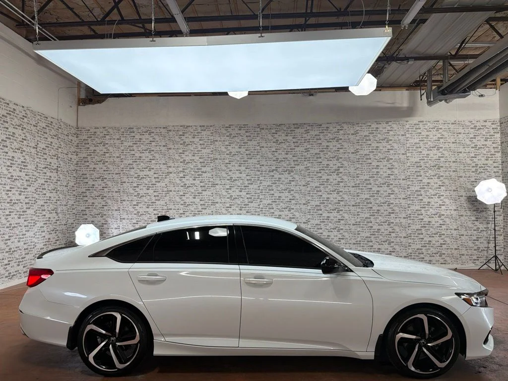 Used 2022 Platinum White Pearl Honda Sport image 8