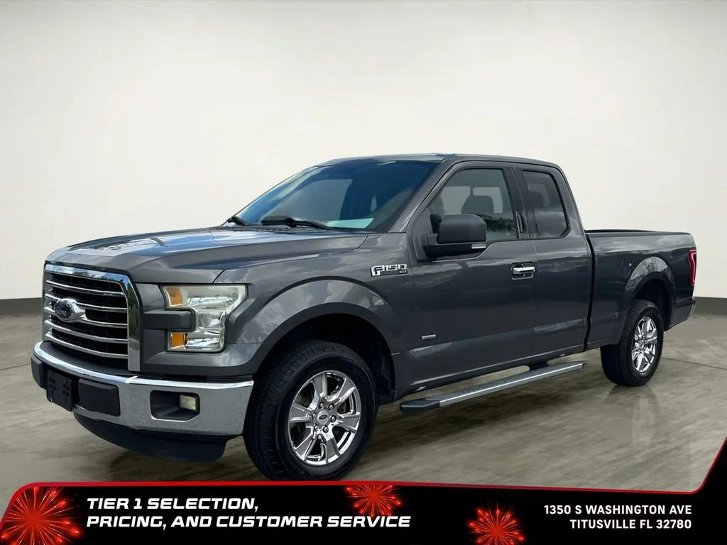 Used 2015 Ford F-150 XLT with VIN 1FTEX1CP1FFB78957 for sale in Titusville, FL