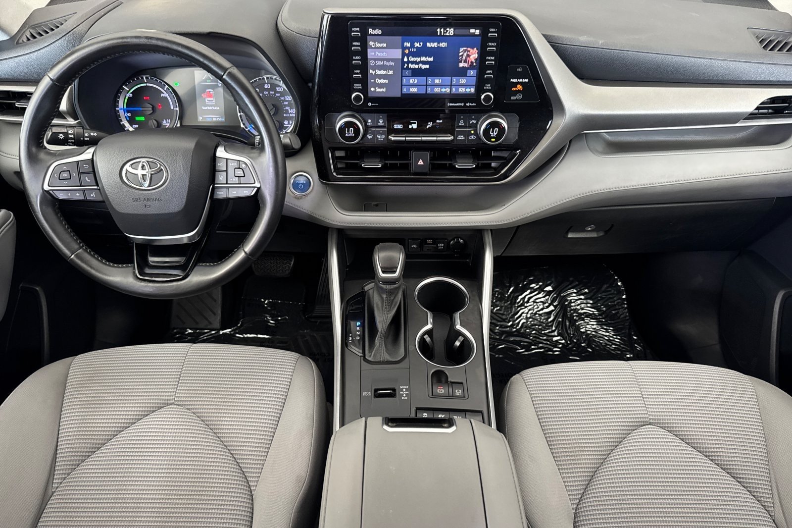 Certified Used 2021 Magnetic Gray Metallic Toyota Hybrid LE image 12
