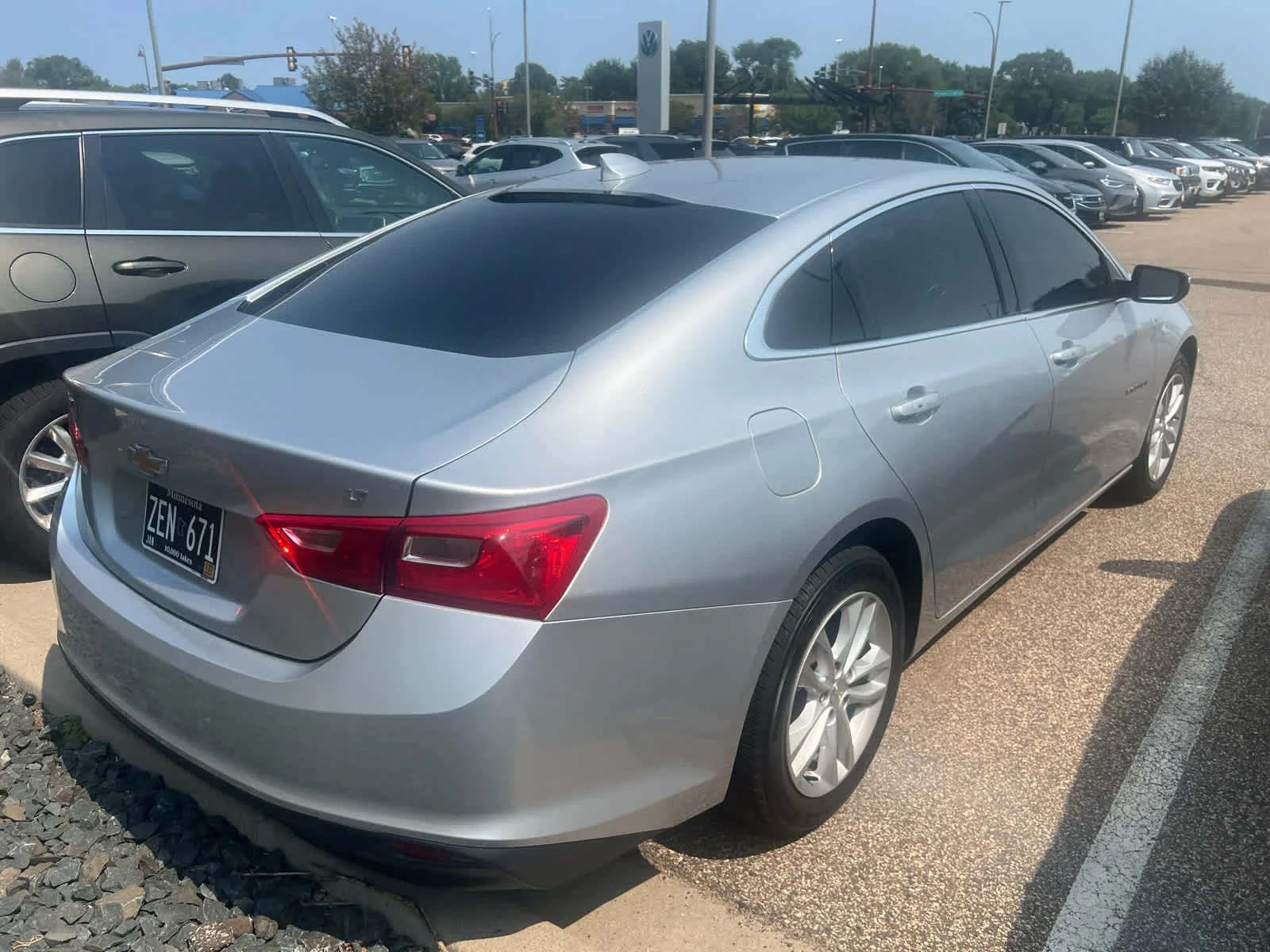 Used 2017 Silver Ice Metallic Chevrolet LT image 3