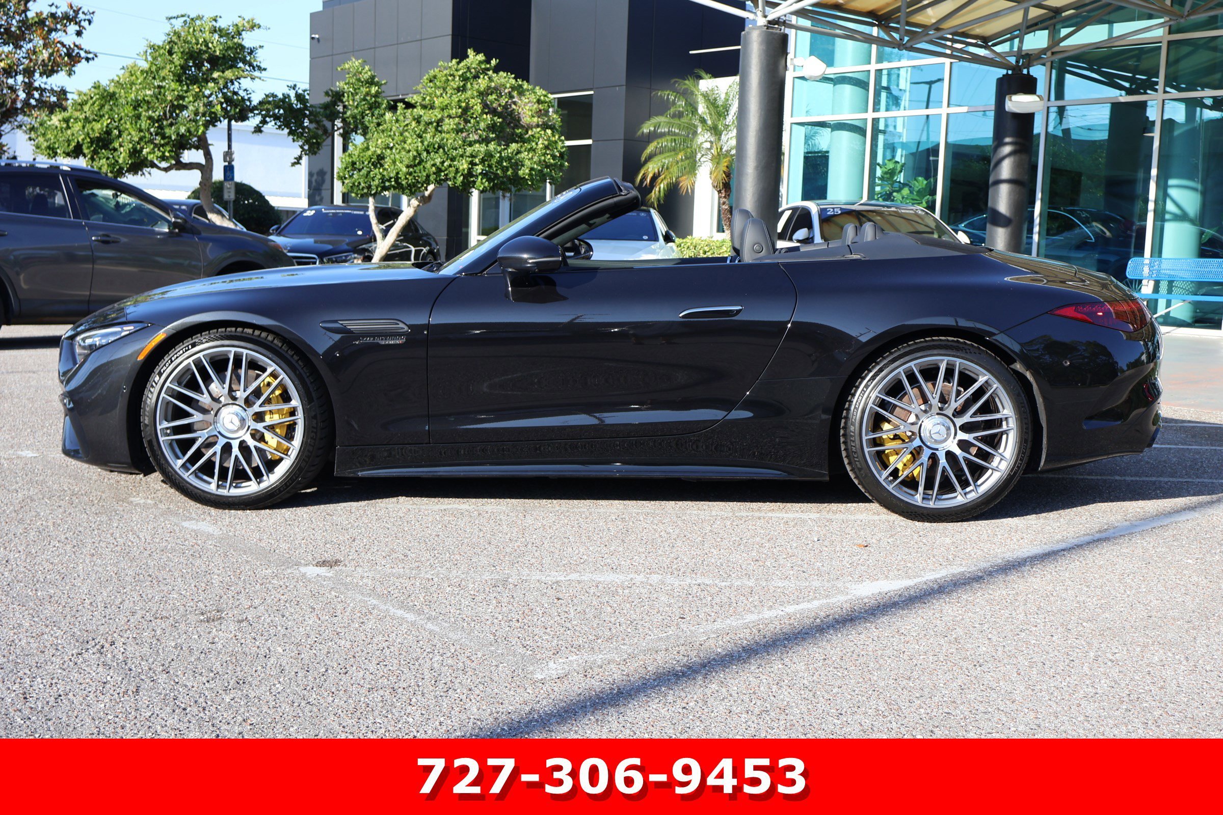 Certified Used 2022 Obsidian Black Metallic Mercedes-Benz AMG® SL 63 image 7