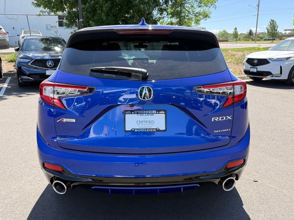 Used 2026 Apex Blue Pearl Acura A-Spec Advance Package image 5