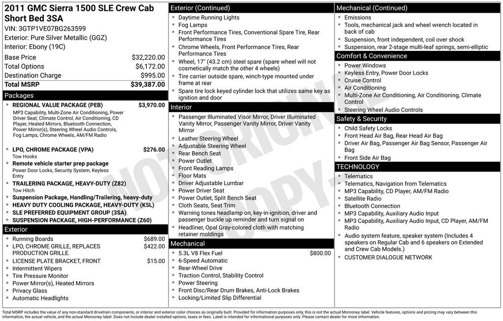 Used 2011 Silver GMC SLE image 11