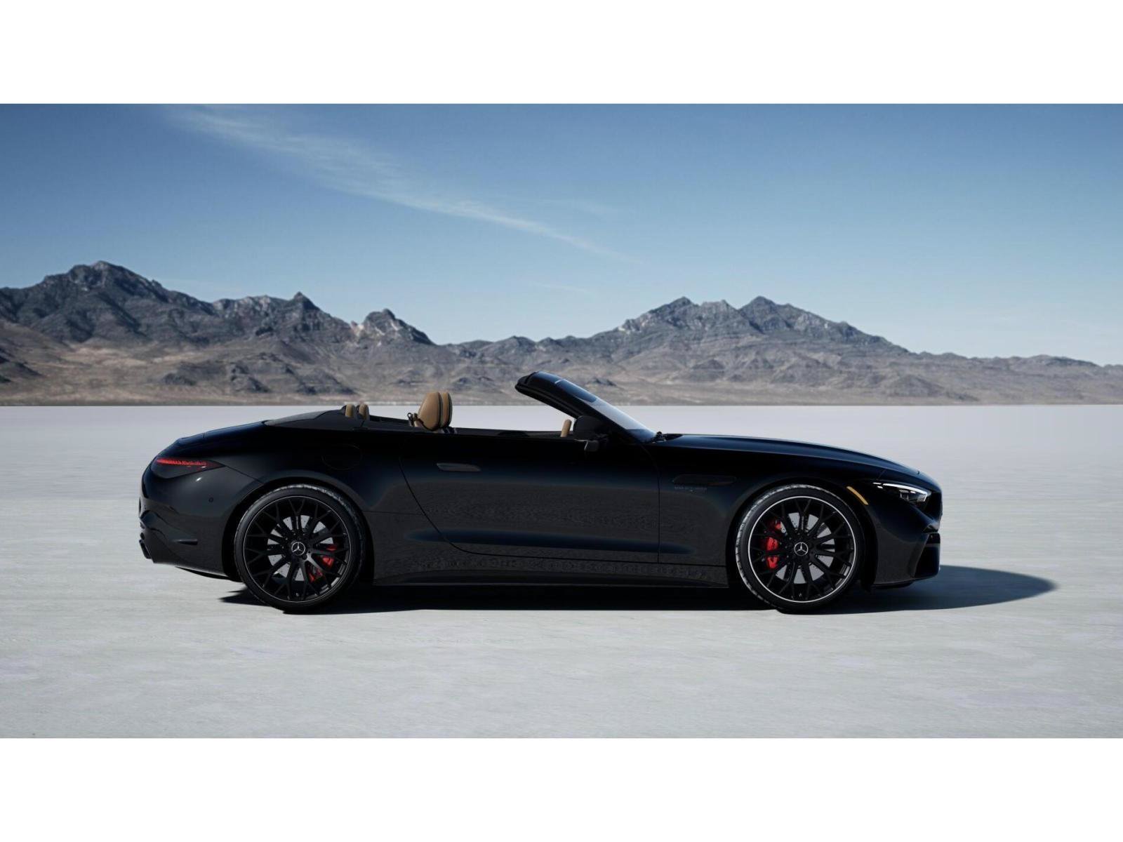 New 2027 Obsidian Black Metallic Mercedes-Benz AMG® SL 55 Roadster image 2