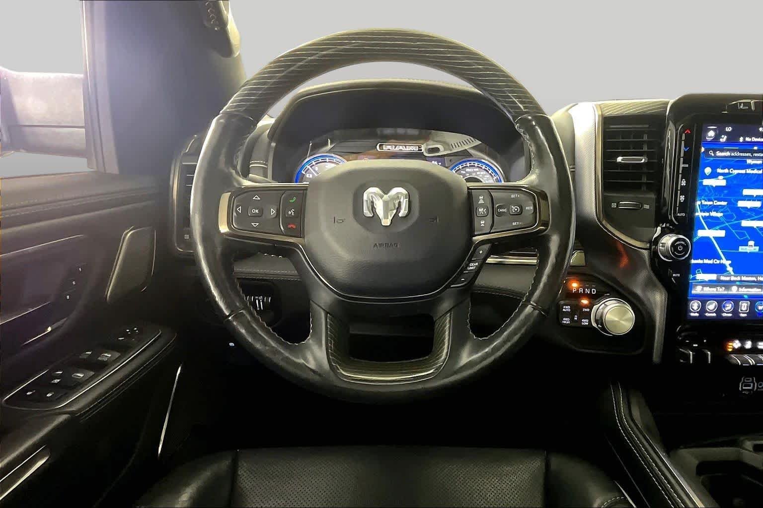 Used 2020 Diamond Black Crystal Pearlcoat Ram Limited image 6