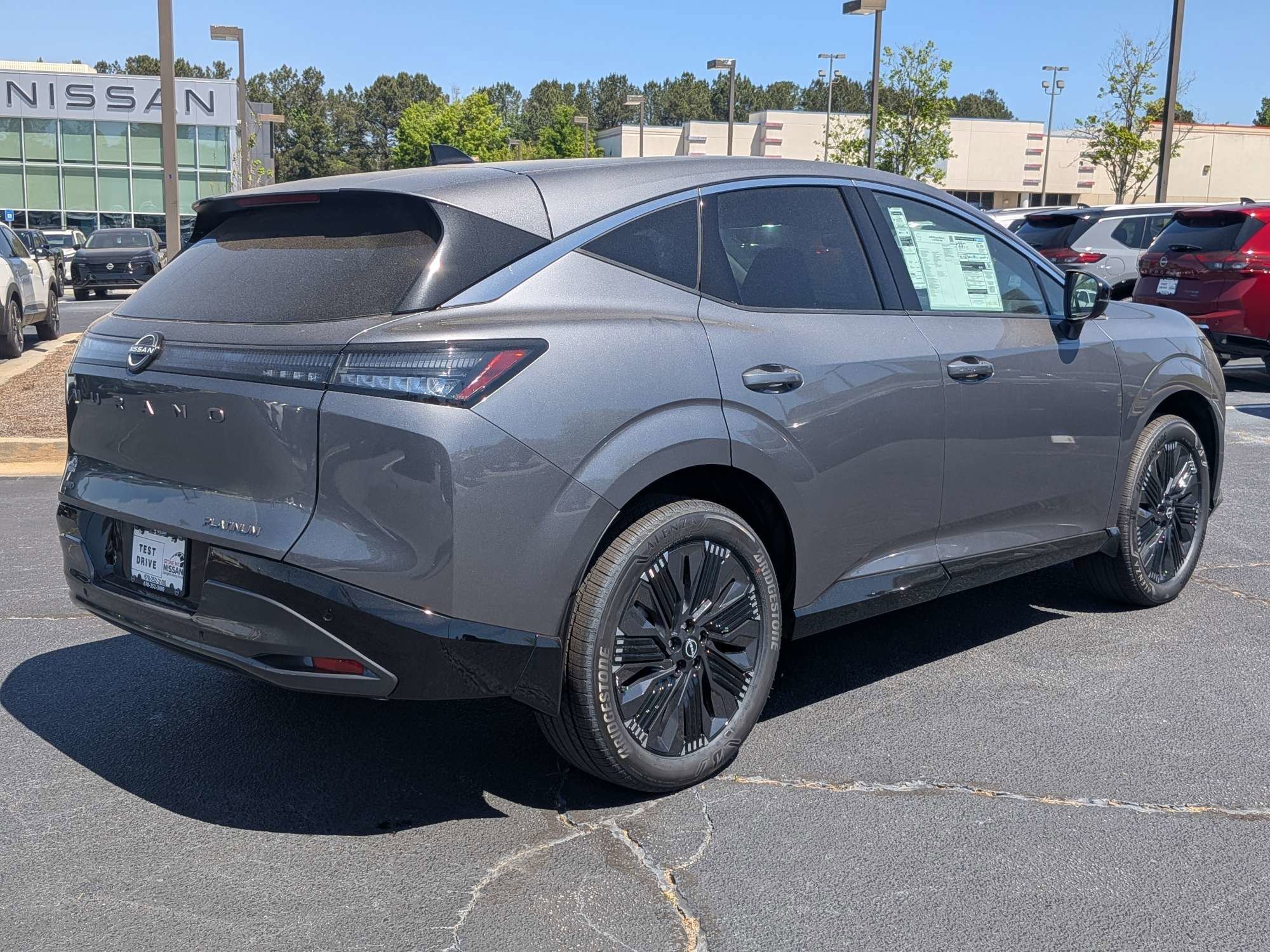 New 2026 Gray Nissan Platinum image 3