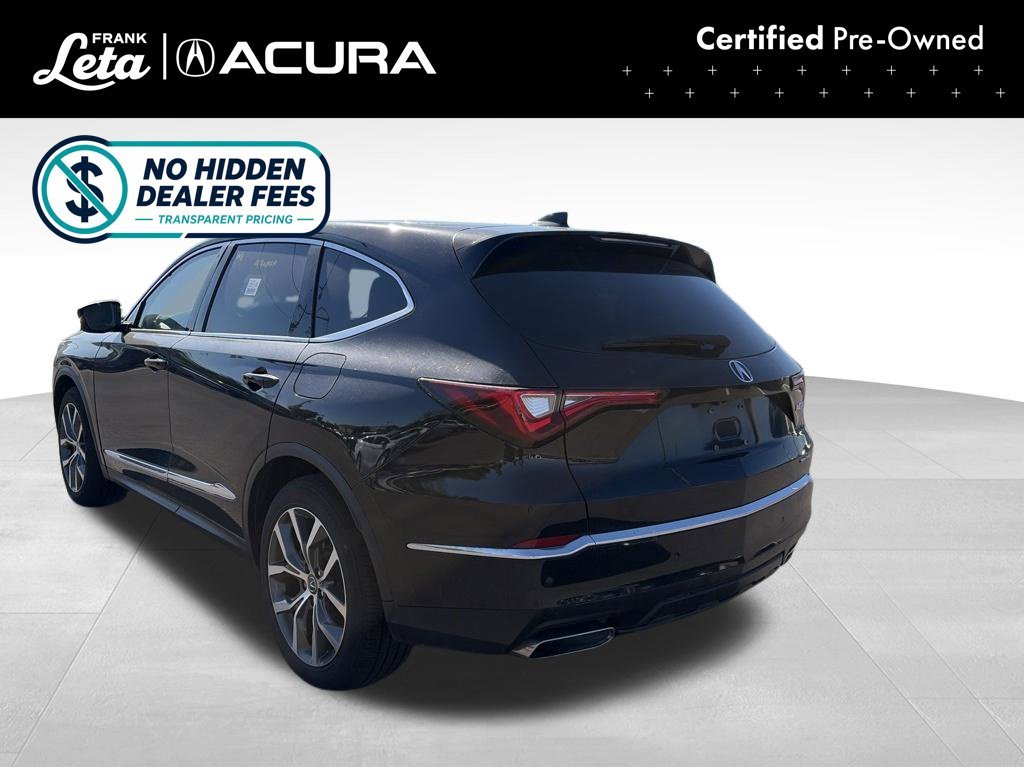 Certified Used 2024 Majestic Black Pearl Acura  image 4