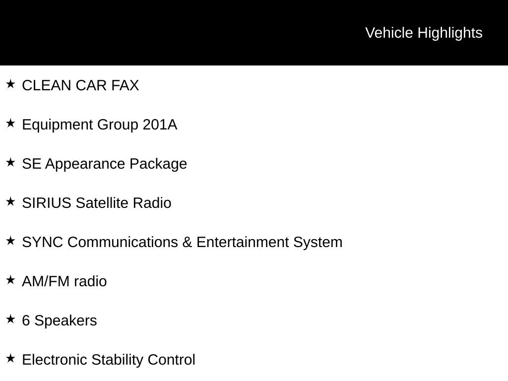 Used 2015 White Ford SE image 5
