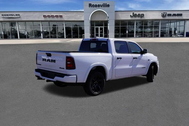 New 2027 Bright White Clear-Coat Exterior Paint RAM Laramie image 3