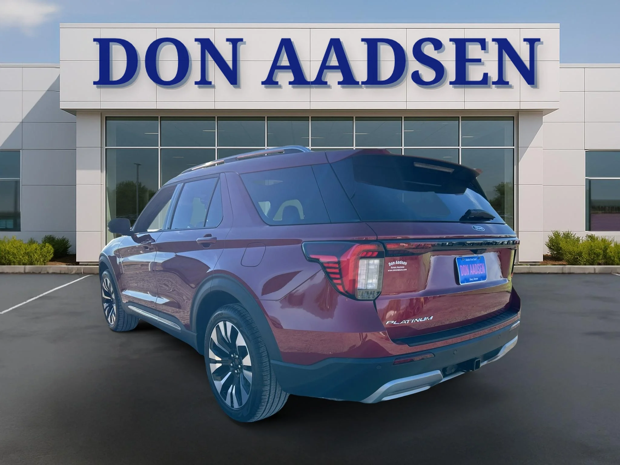 New 2027 Ruby Red Metallic Tinted Clearcoat Ford Platinum™ image 6