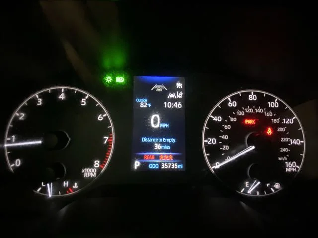 Used 2024 Blue Toyota LE image 15
