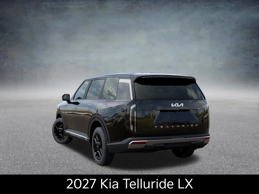 New 2027 Ebony Black Kia LX image 4