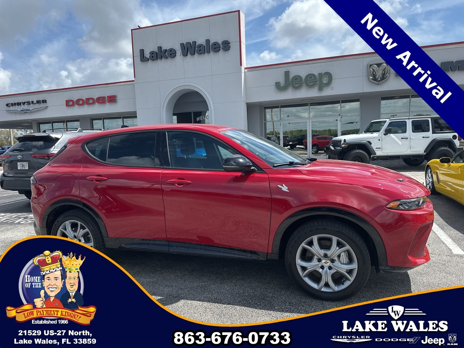 Certified 2025 Dodge Hornet R/T with VIN ZACPDFCW6S3A45048 for sale in Lake Wales, FL