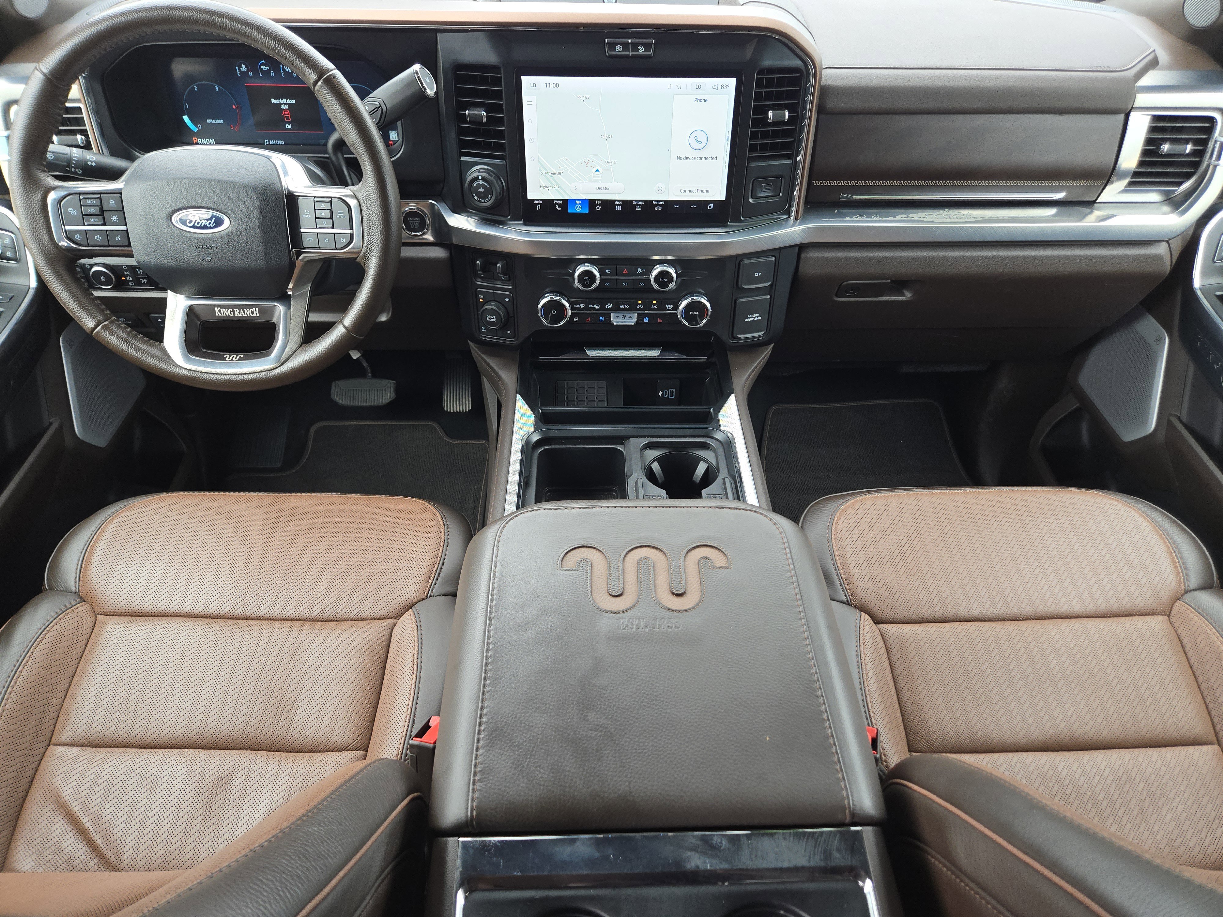 Certified Used 2025 Black Ford King Ranch image 2