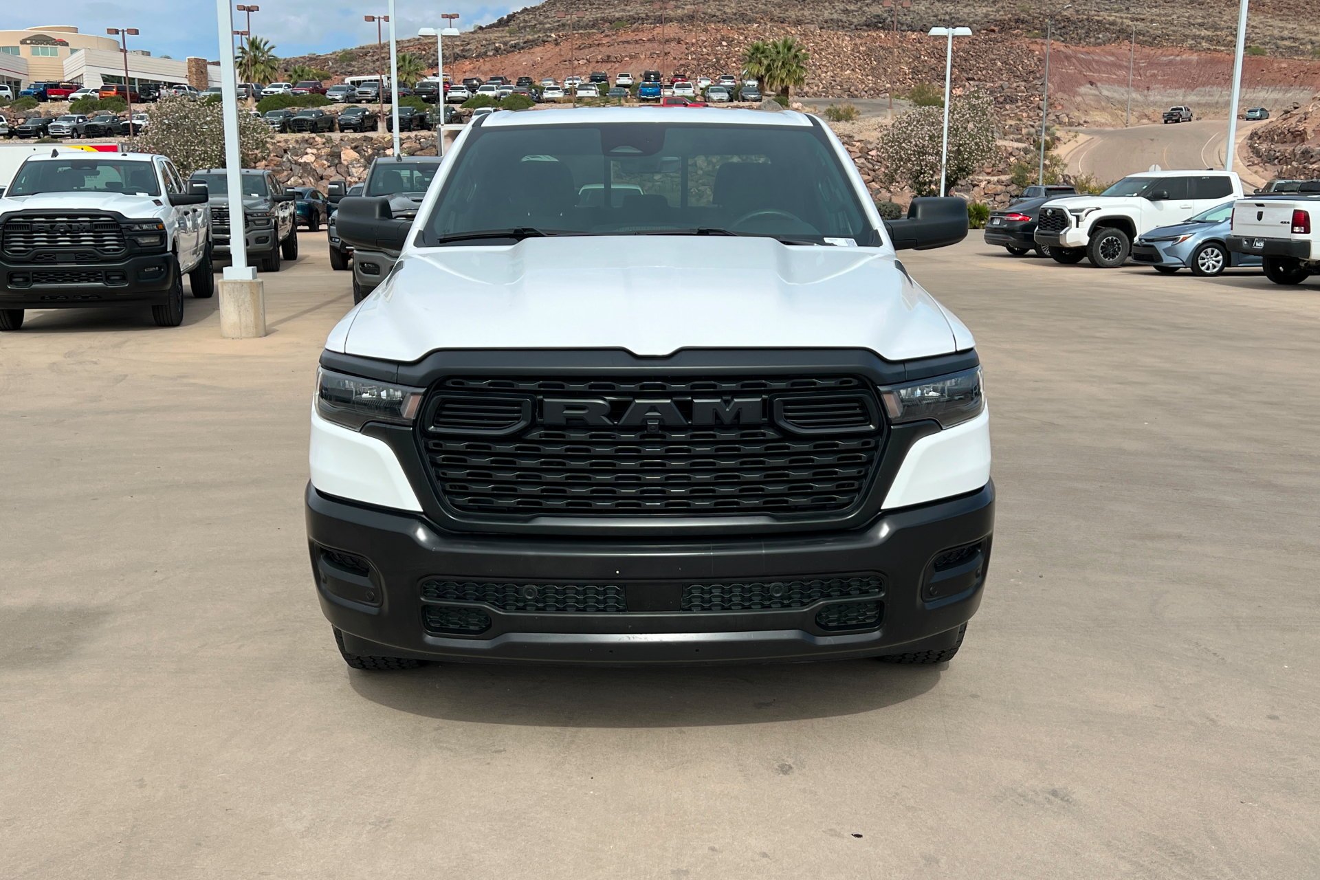 Used 2025 Bright White Clearcoat Ram Tradesman image 9
