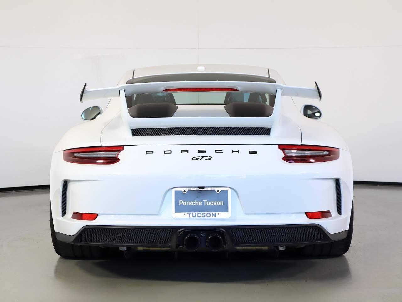 Certified Used 2018 White Porsche GT3 image 6