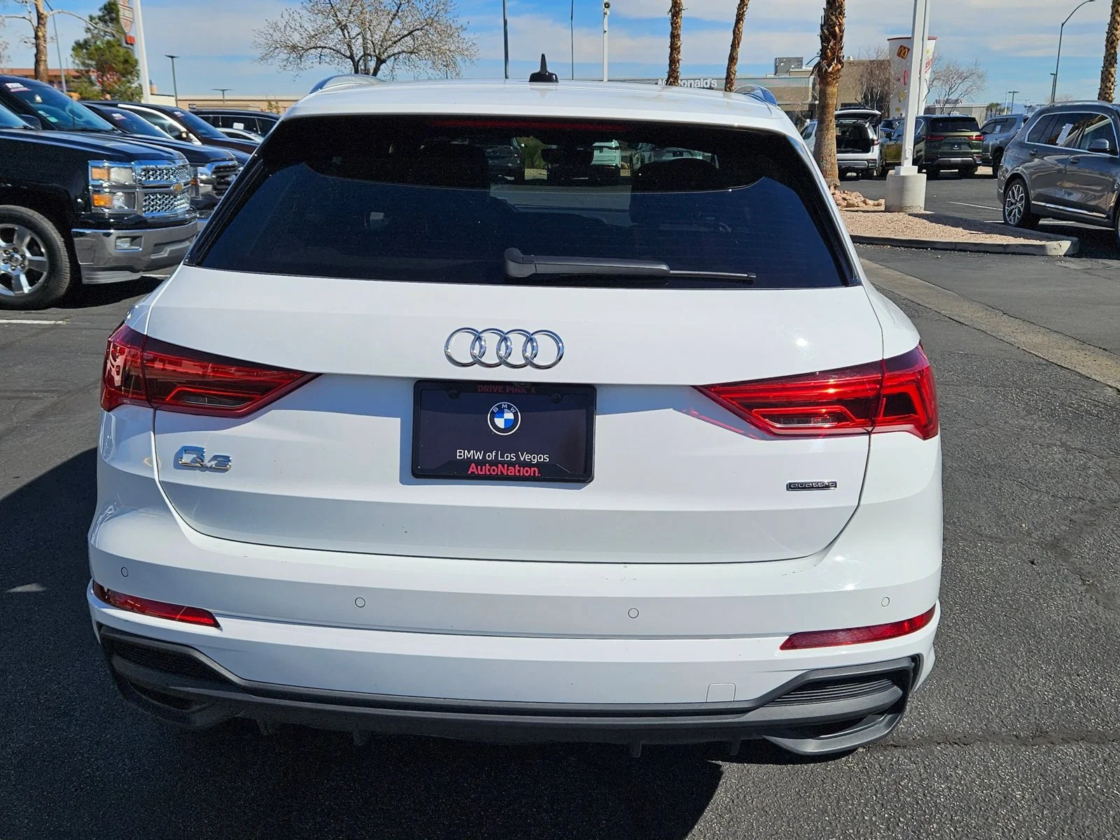 Used 2025 Glacier White Metallic Audi S line Premium image 6