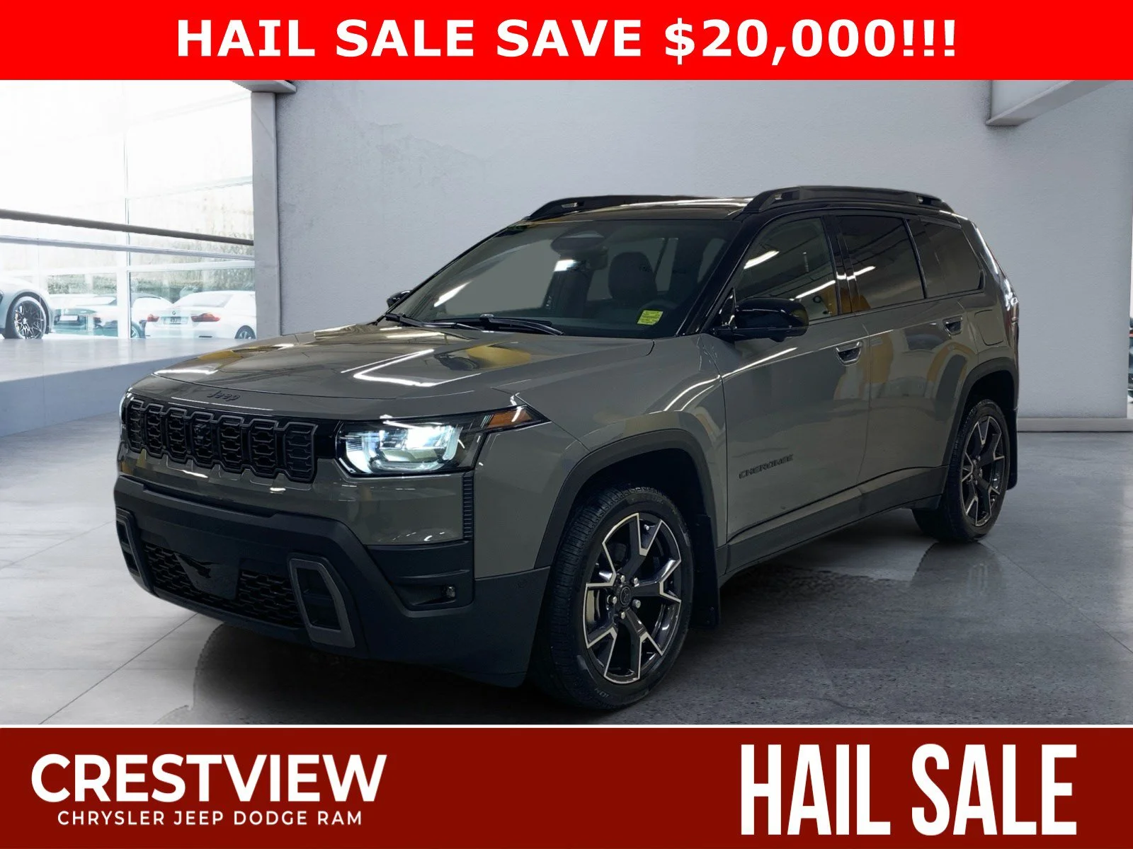 New 2026 STING-GREY Jeep Overland image 1