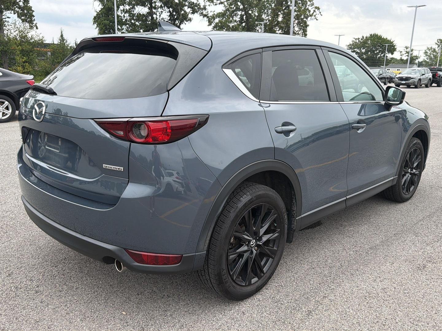 Used 2021 Polymetal Gray Mazda Carbon Edition image 3