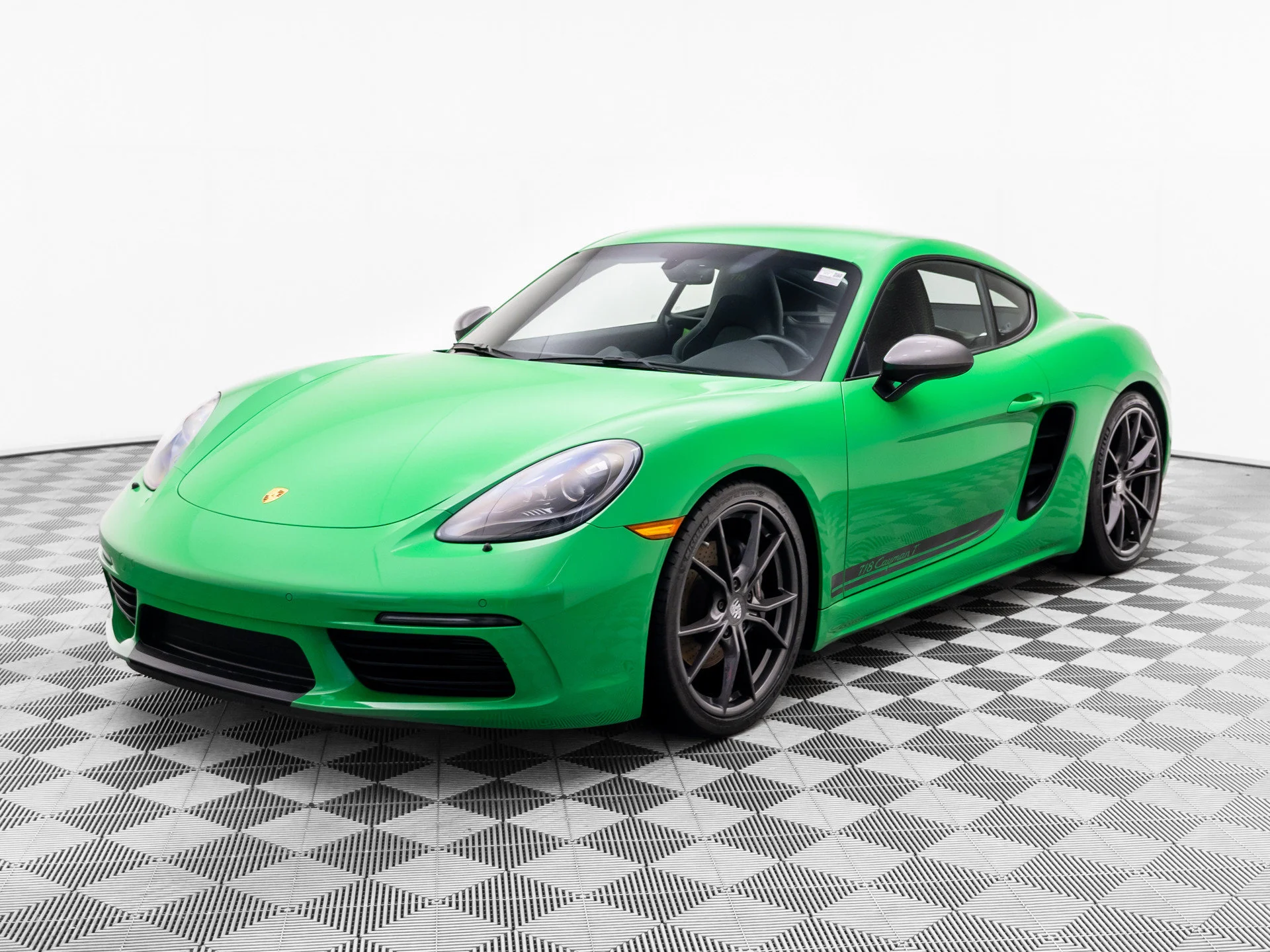 Certified Used 2021 Green Porsche T image 1