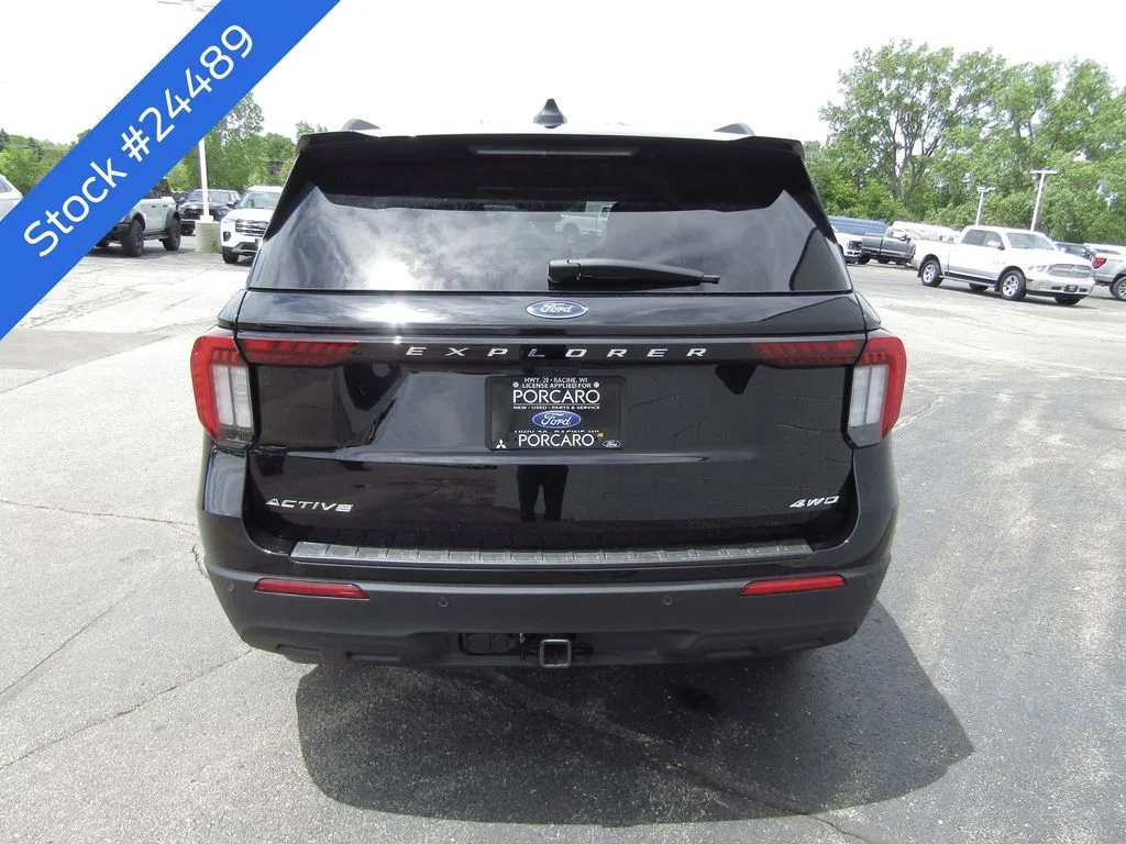 New 2026 Agate Black Metallic Ford Active image 5