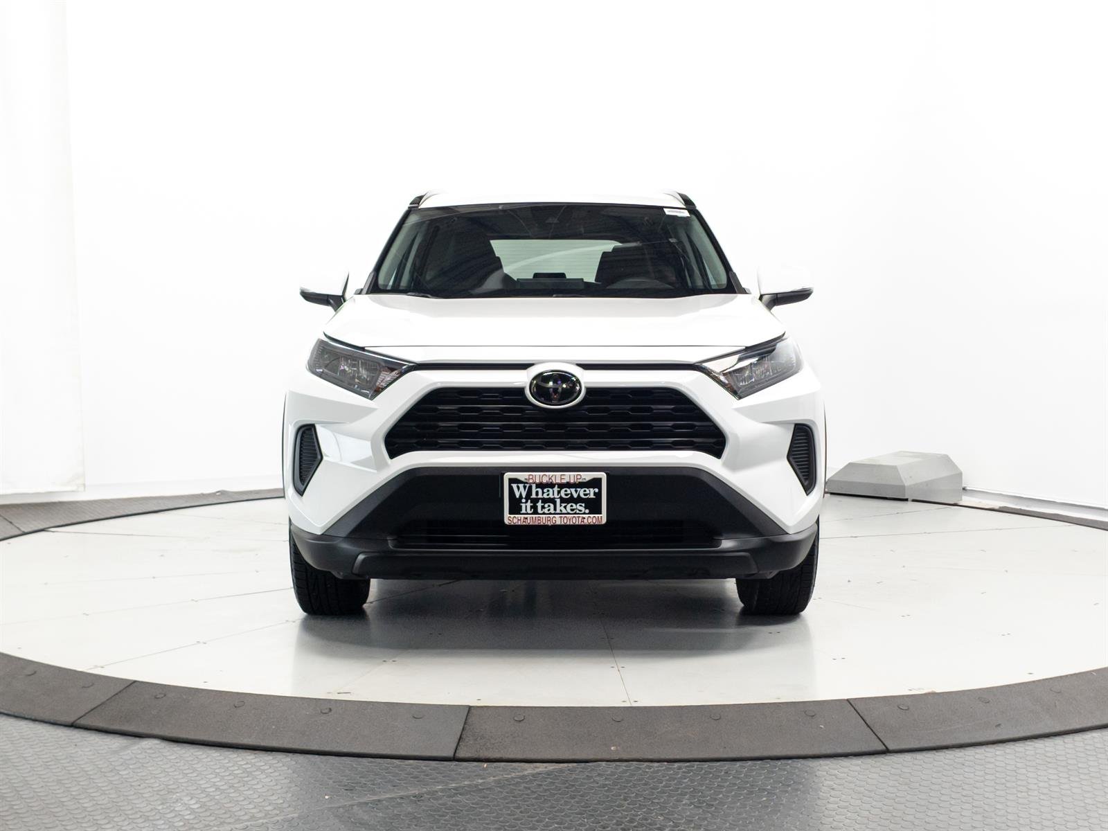 Used 2019 White Toyota LE image 2