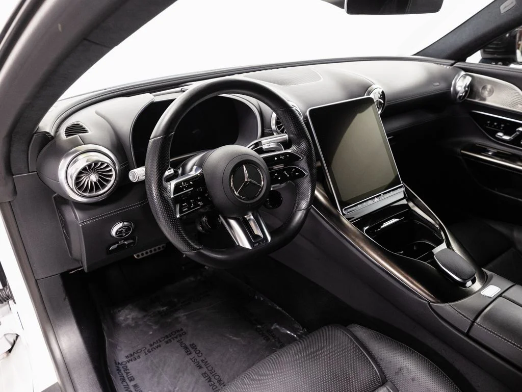 Used 2022 MANUFAKTUR Moonlight White Metallic Mercedes-Benz SL 55 AMG® image 10