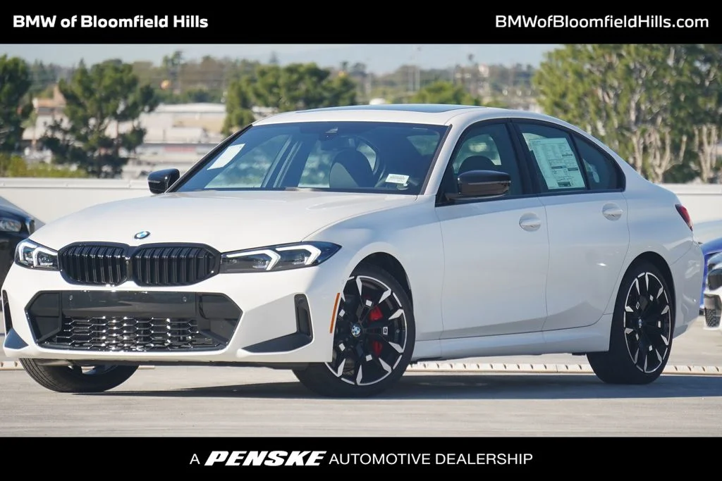 Used 2026 Mineral White Metallic BMW 330i xDrive image 1