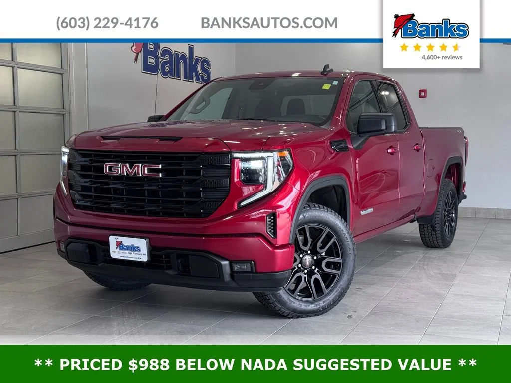 Certified Used 2023 Volcanic Red Tintcoat GMC Elevation image 1