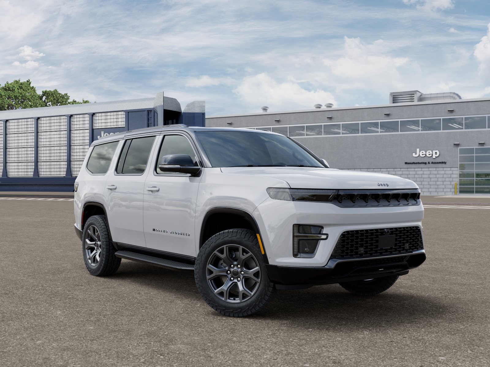 New 2026 Bright White Clear-Coat Exterior Paint Jeep Upland image 4