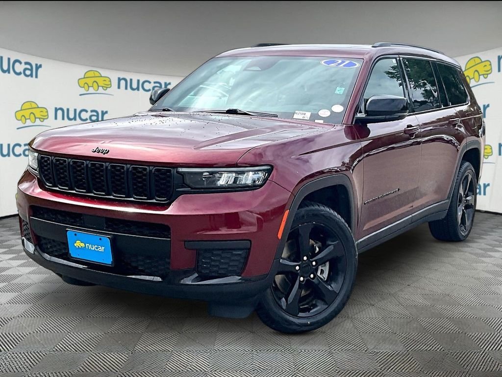 Used 2021 Velvet Red Pearlcoat Jeep Altitude image 3