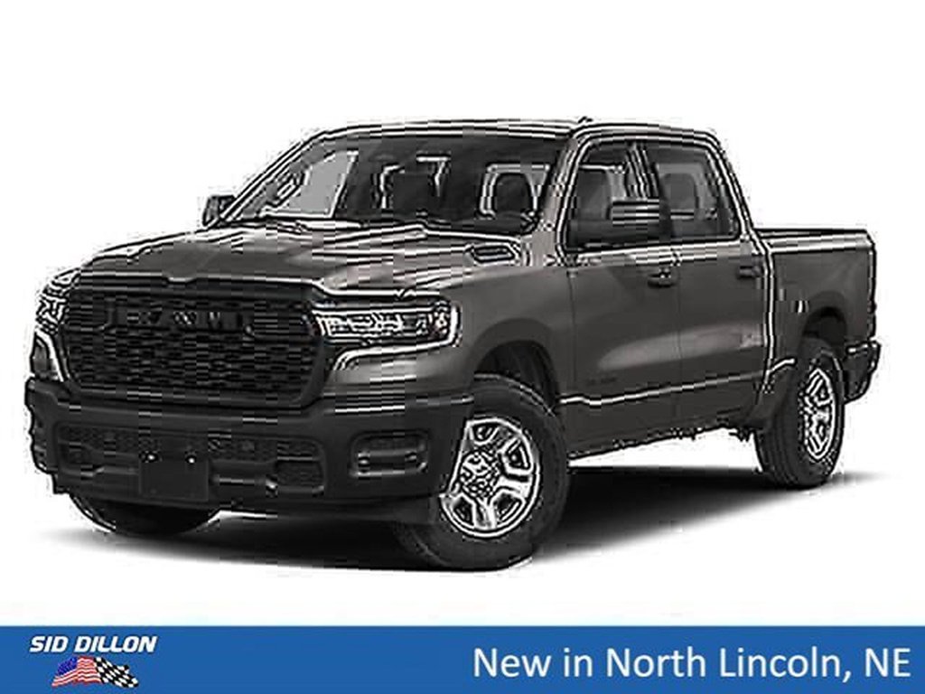 New 2026 Silver Zynith Exterior Paint RAM Express Crew Cab 4x4 5