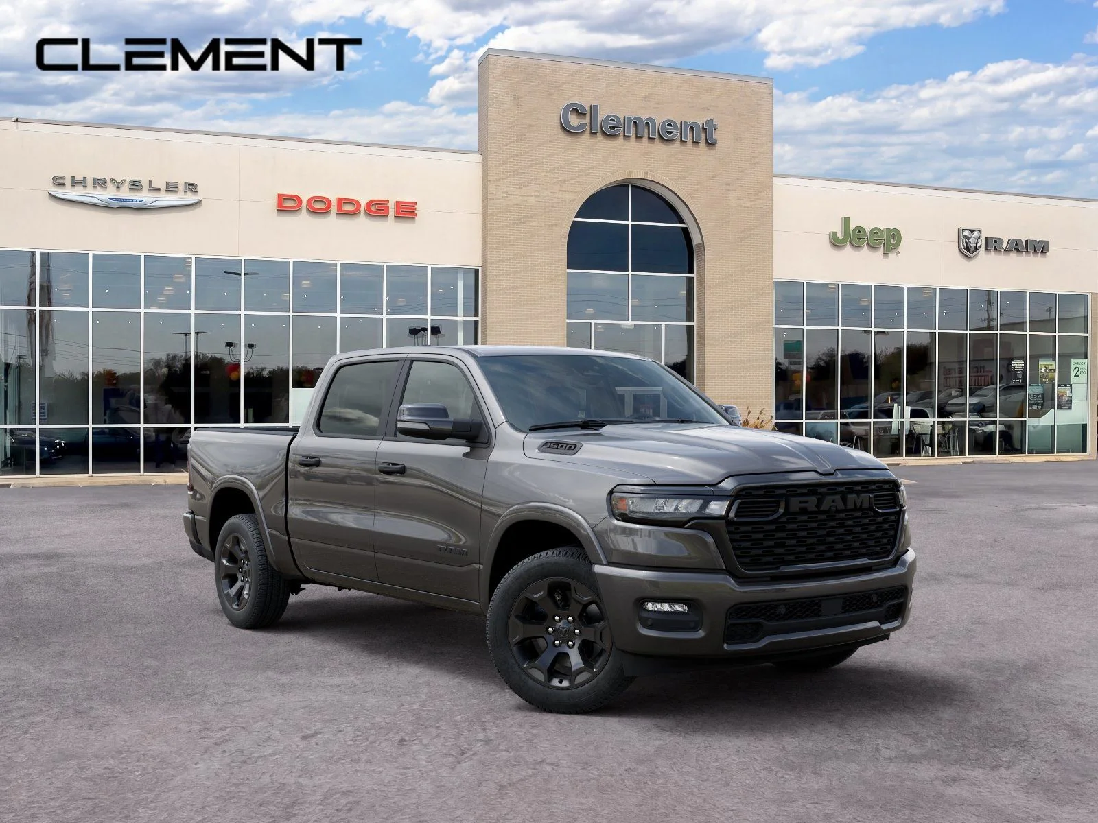 New 2026 Granite Crystal Metallic Clear-Coat Exterior Paint RAM Big Horn/Lone Star image 6