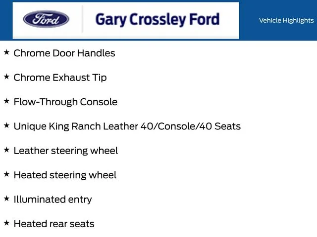 New 2026 Star White Metallic Tri-Coat Ford F-250® King Ranch® image 26