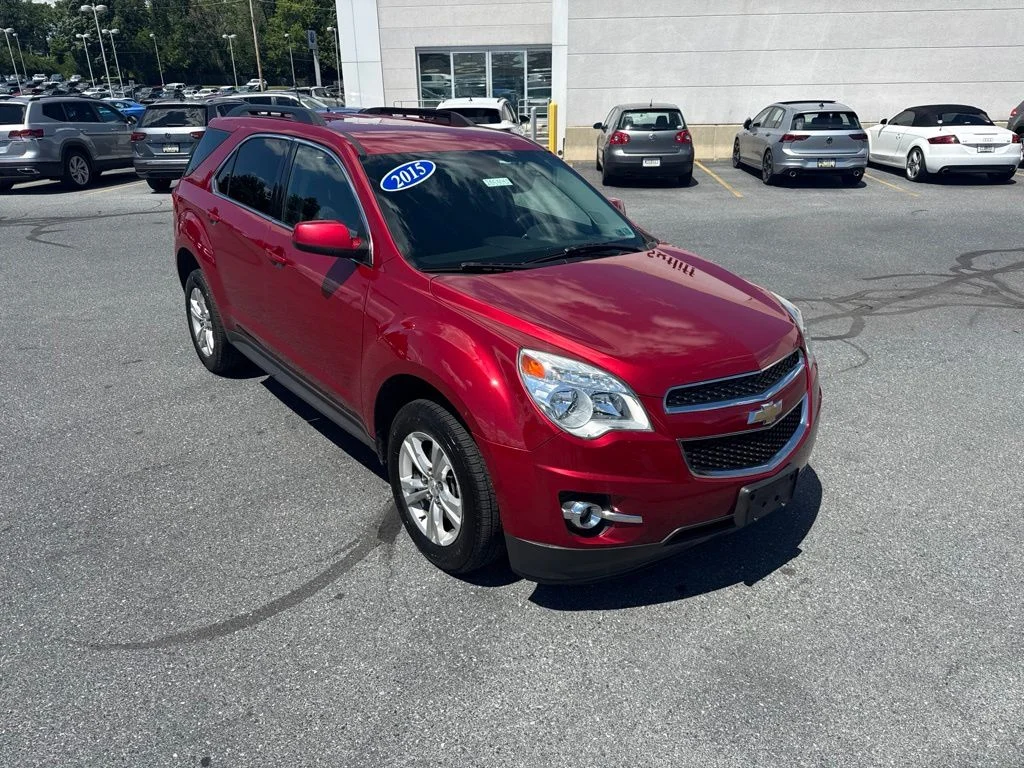 Used 2015 Crystal Red Tintcoat Chevrolet LT image 3