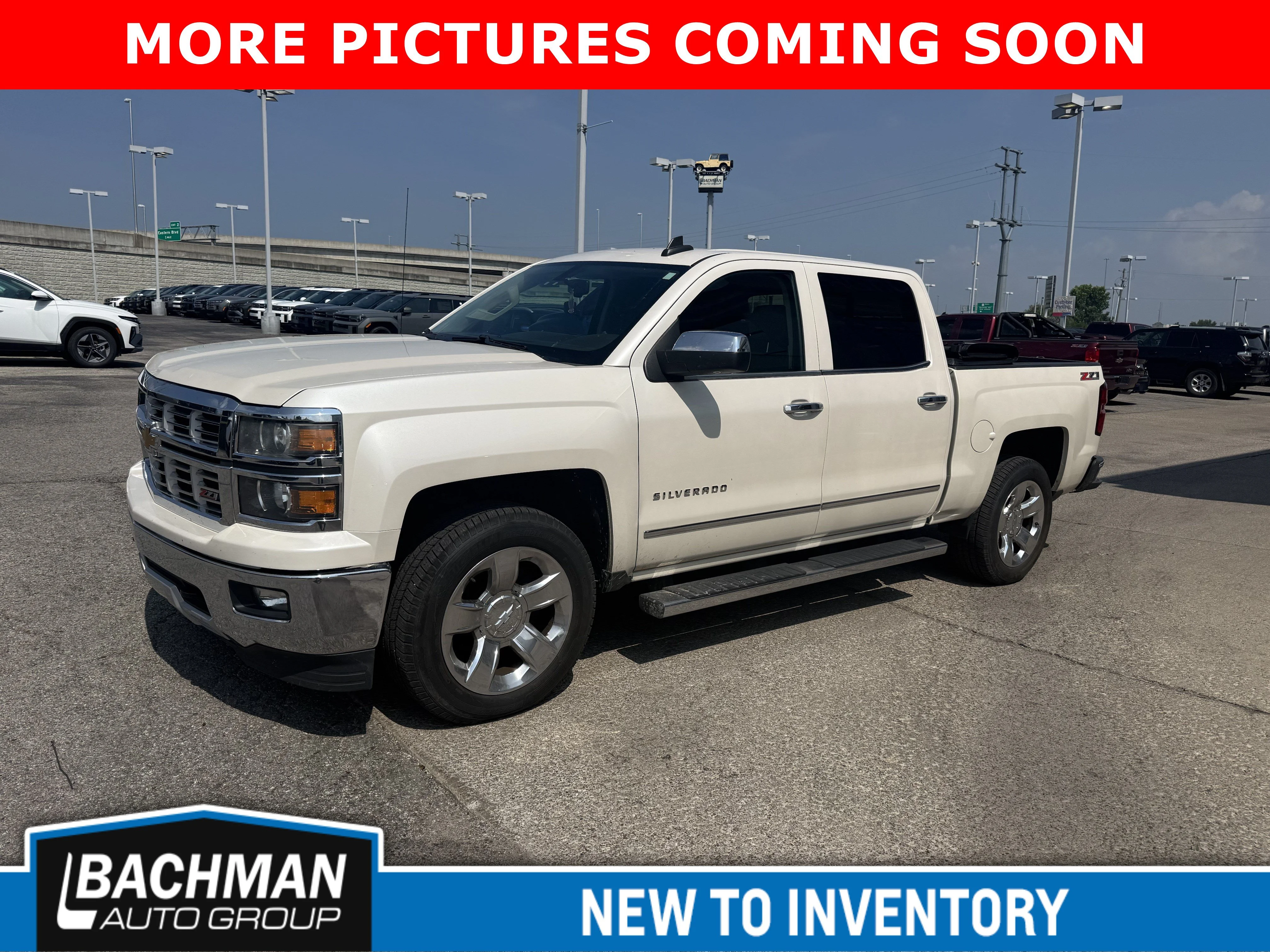 Used 2015 White Diamond Tricoat Chevrolet LTZ image 3