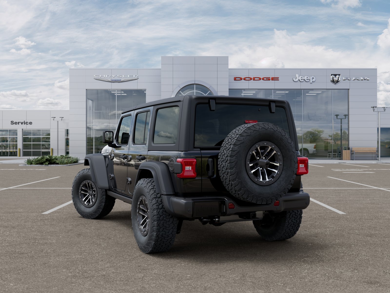 New 2026 Black Clear-Coat Exterior Paint Jeep Willy
