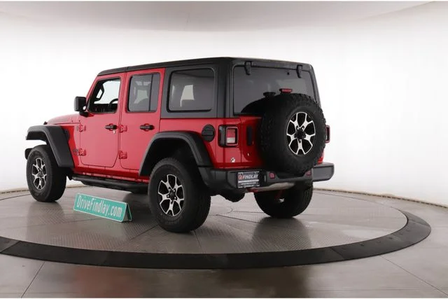 Used 2020 Red Jeep Unlimited Rubicon image 8